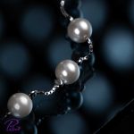 دستبند نقره نه مروارید ست 1