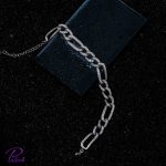 دستبند نقره فیگارو ست 2