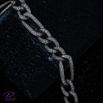دستبند نقره فیگارو ست 1