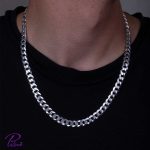 گردنبند نقره کارتیه قطر 10