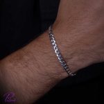 دستبند نقره کارتیه ایتالیایی سایز 5