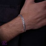 دستبند نقره کارتیه ایتالیایی سایز 6