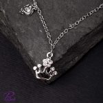 دستبند نقره تاج ست 2