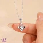 خرید گردنبند نقره آمیلیا