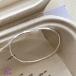 دستبند النگویی نقره، بنگل نقره ساخته شده از نقره با عیار بالای 925 با روکش طلا سفید